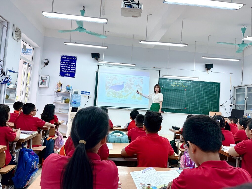 Lớp 4A3: Sự hứng thú từ một tiết học Luyện từ và câu trong môn Tiếng Việt 4