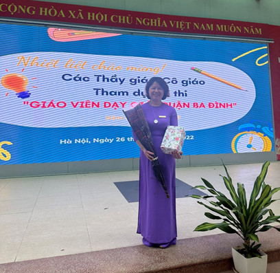 Cô giáo Đặng Thị Thanh Hằng – Cô giáo của những giờ học “happy”