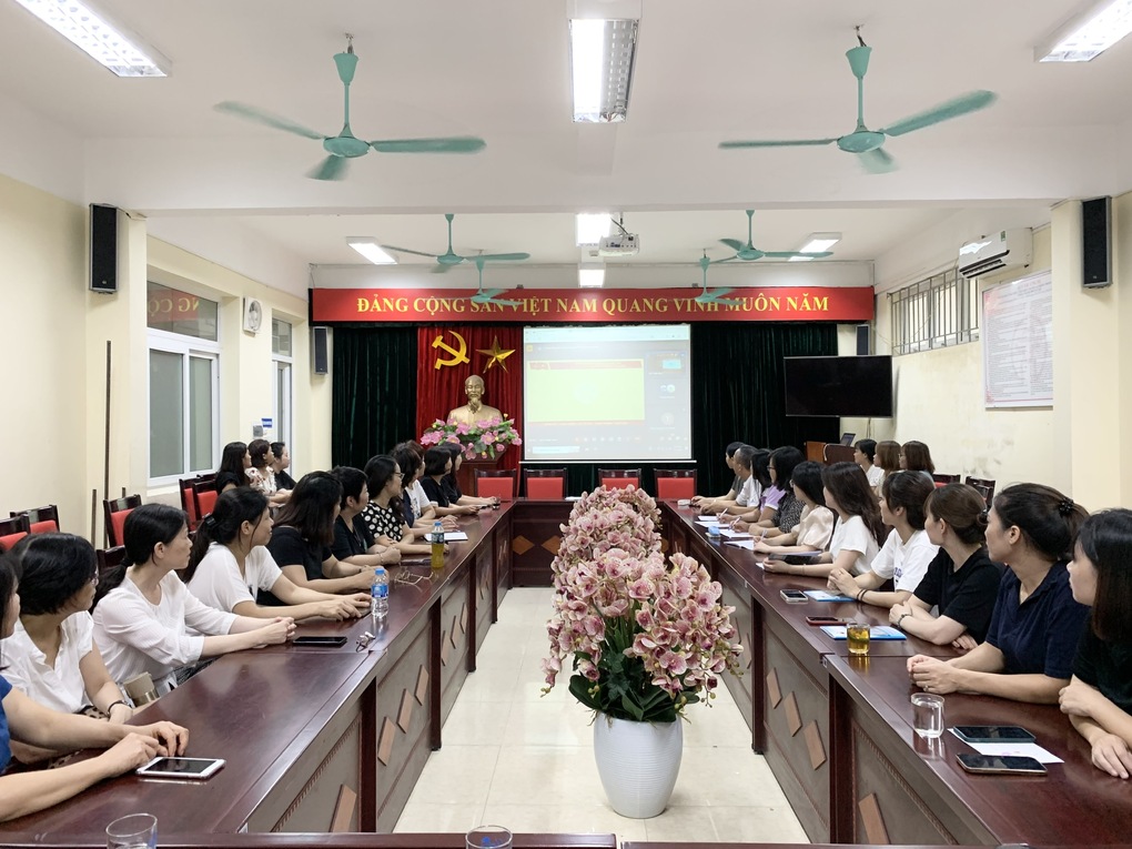Trường Tiểu học Ba Đình tiếp tục tham gia tích cực chương trình bồi dưỡng chính trị hè năm 2023.