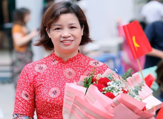 Cô giáo Nguyễn Huyền Trung - một bông hoa bình dị và chân phương